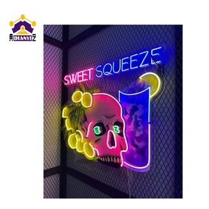 Drop Shipping Wholesale Acrylique Led Flex Led Rouge Vert Bleu Jaune Lumière <span class=keywords><strong>Fortnite</strong></span> Neon Sign - Product Image 2