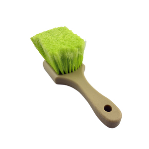 Xe lốp bàn chải, làm sạch ngắn xử lý bánh xe trung tâm, rửa xe bàn chải, Bánh xe bàn chải nhựa xe bụi bàn chải - Product Image 2