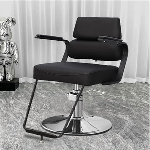 <span class=keywords><strong>Chaise</strong></span> ergonomique en cuir <span class=keywords><strong>de</strong></span> style moderne haut <span class=keywords><strong>de</strong></span> gamme pour salon <span class=keywords><strong>de</strong></span> coiffure, siège <span class=keywords><strong>de</strong></span> coupe <span class=keywords><strong>de</strong></span> cheveux professionnel rotatif avec repose-pieds réglable - Product Image 2