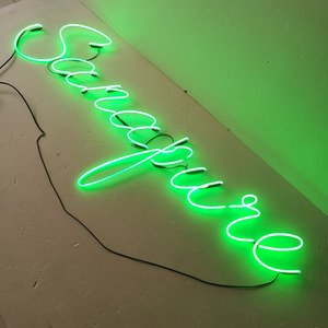 Tubo de neón de cristal de calidad, luces rosas 3d, logotipo acrílico, señal, Navidad, cerveza, China - Product Image 5