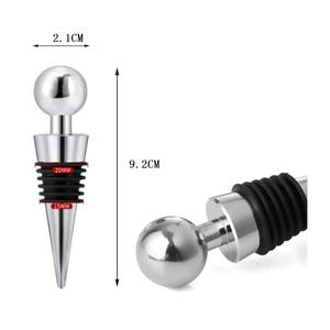 Tapón de Botella Reutilizable con Sellado al Vacío para Almacenamiento de Vino, Herramientas de Bar, Tapón para Botellas y Tapón para Champán, Regalos de Vino con Tapón para Botella - Product Image 2