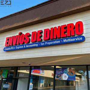 Letrero Comercial para Exteriores EZD, Letrero Luminoso para Negocios, Letrero para Puerta de Tienda de Cigarrillos - Product Image 3