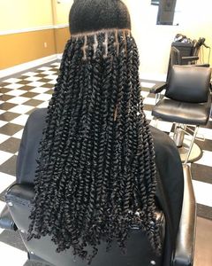 Passion <strong>Twist</strong> Water Wave Synthetic Hair Extensions Crochet <strong>Braid</strong> Braiding Hair - Product Image 5