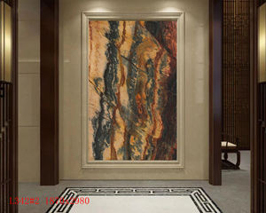 Lastre di Marmo Dorato Jacaranda Brasiliano Naturale Lucidato, Design Moderno Impermeabile per Bagno, Villa, Appartamento, Garanzia di 1 Anno - Product Image 3