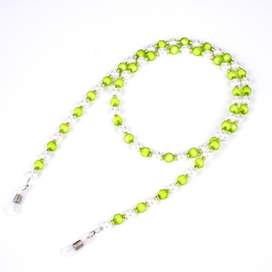 Cadena para <span class=keywords><strong>gafas</strong></span>, nueva cadena colgante de <span class=keywords><strong>gafas</strong></span> de sol de moda de cristal Simple - Product Image 3