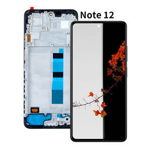 هاتف ذكي Lcd لهاتف Redmi Note 12 4G LCD المحمول مع ضمان لمدة سنة قطع غيار لخدمات الإصلاح والاستبدال - Product Image 1