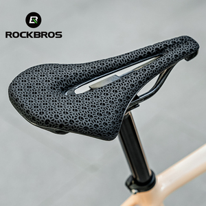 Funda de Asiento de Bicicleta de Montaña ROCKBROS con Impresión 3D, Cojín Suave, Cómodo, Transpirable y Antideslizante, Apta para Bicicleta de Carretera - Product Image 1