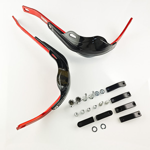 Qiangye – protège-guidon en alliage d'aluminium, noir et rouge, taille 8, pour moto, tout-terrain, ATV, protection de sécurité - Product Image 3