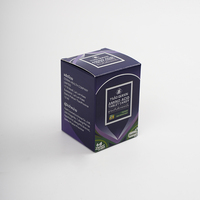 Emballage personnalisé pour compléments alimentaires en carton pliable, boîtes à comprimés, bonbons, boîtes en papier avec fond à fermeture à pression