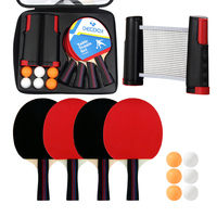 Raquette de tennis de table à pagaie de ping-pong offensive de qualité supérieure avec matériau en caoutchouc Top Choice pour les joueurs
