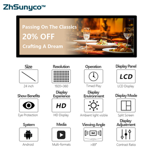Pantalla Digital <span class=keywords><strong>de</strong></span> Doble Cara para Señalización Digital en Interiores, Pantalla LCD para <span class=keywords><strong>Publicidad</strong></span> en Centros Comerciales, Soporte <span class=keywords><strong>de</strong></span> Pared, con Soporte <span class=keywords><strong>de</strong></span> Agencia OEM/ODM - Product Image 6