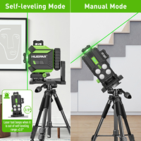 Niveau laser numérique Huepar 704CG 4D 16 lignes 360° pour sol et mur, auto-nivelant rotatif vert, fournisseurs d'usine