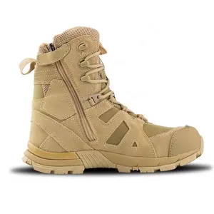 Hot Sale Outdoor Sports Camouflage Boots With Zipper High Quality Thickened Shoes