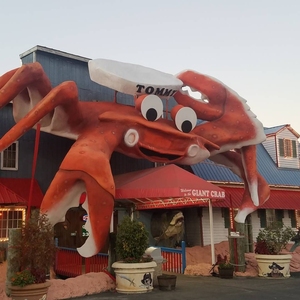 Statue géante de <span class=keywords><strong>crabe</strong></span> royal, sculpture en fibre de verre de fruits de mer pour Pâques, artisanat en résine pour Noël, décoration de restaurant, paysage urbain - Product Image 1