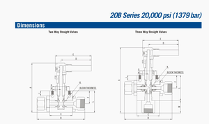 ステンレス鋼316/304ボールバルブSS-B20モデル20000PSI高圧OEMカスタマイズ可能ISO認定3年保証 - Product Image 4