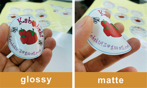 สติกเกอร์แบบกำหนดเอง, พีวีซี, สติกเกอร์ใส ปรับแต่งขนาดได้, ปรับแต่งโลโก้ได้ - Product Image 3