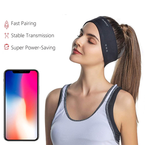 Fascia per <span class=keywords><strong>Capelli</strong></span> Intelligente con Musica per Yoga, Chiamate, Viaggi, Escursioni, Cuffie Wireless per Dormire, Fascia Sportiva - Product Image 6