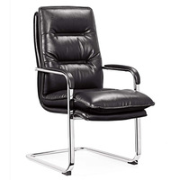 Chaise de conférence de bureau en cuir moderne de luxe chaise de direction pour la formation du personnel de bureau