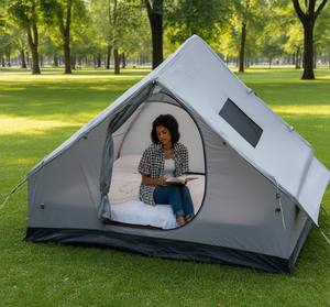 <span class=keywords><strong>Tente</strong></span> familiale <span class=keywords><strong>de</strong></span> grande taille PoeticExist pour le camping, <span class=keywords><strong>toile</strong></span> Oxford imperméable avec fonction <span class=keywords><strong>gonflable</strong></span> en coton aérien pour le glamping - Product Image 4