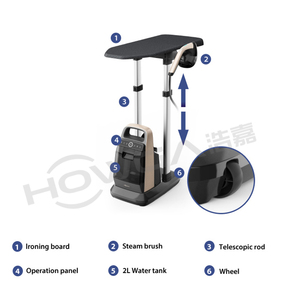 Professionnel 2400W <span class=keywords><strong>debout</strong></span> Double Anti Calc filtre de chauffage rapide à l'intérieur des réservoirs d'eau vapeur de vêtement droit pour un usage domestique - Product Image 2