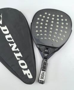 Raqueta de Pádel Modelo Cage Profesional de Fibra de Carbono para Hombre y Mujer, Superficie de 38 mm, 360 g, Raqueta de Tenis de Pádel - Product Image 1