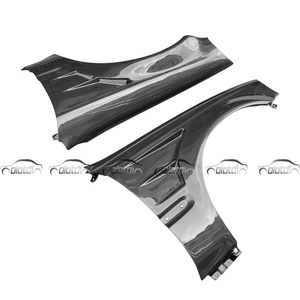 OLOTDI HC Style - Molduras de Fibra de Carbono Personalizadas, Color Negro Carbón, Acabado Pulido, para Ventilaciones Laterales de Parachoques, para K8 1996-1998 - Product Image 2