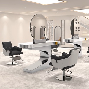 Nuevo juego de muebles de salón de belleza, lujosas sillas y mesas de peluquero, masaje de pies y juego de mesa para recortar uñas, diseño único - Product Image 1