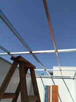Pas cher paquet plat 3 pièces maison conteneur sur l'eau haus maison conteneur 20 pieds contena maison conteneur