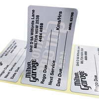 Autocollants adhésifs personnalisés, pour Service de fenêtre de voiture, étiquette d'impression Double face, étanche et résistante aux UV, garantie du numéro