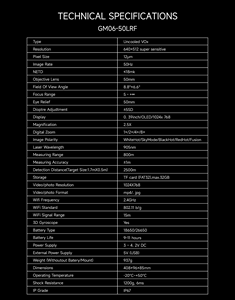 Sytong GM06-50LRF 640x512 50mm Lens 800m LRF <b>Thermal</b> <b>Imaging</b> Monocular 5 Brightness Levels Waterproof 50Hz <b>Camera</b> High Resolutio - Product Image 6