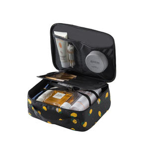 กระเป๋าเครื่องสำอางผู้หญิงแบบพกพากันน้ำได้สำหรับเดินทางกล่องเก็บเครื่องสำอางความจุสูงมีซิปกระเป๋าความงาม <span class=keywords><strong>Nuskin</strong></span> - Product Image 1