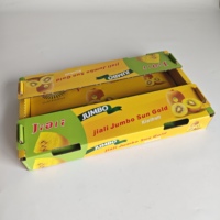 Emballages de luxe en carton ondulé EB-Flute rigide et robuste, personnalisés, recyclables, avec pelliculage mat, pour produits frais, qualité supérieure, prix usine