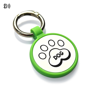 ป้ายแท็กสุนัขสัตว์เลี้ยงระบบ RFID ทำจากซิลิโคน13.56MHz 213โลโก้กำหนดเองได้ - Product Image 5
