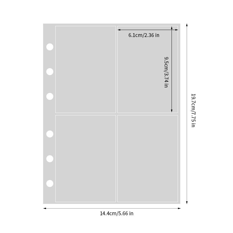 Clear Compact 4 Pochettes