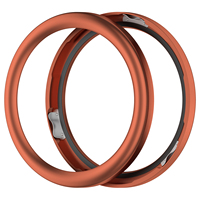 Profitez d'une jolie lunette en métal + étuis de protection pour montre en verre trempé pour étui de protection pour montre intelligente CMF Watch Pro 2