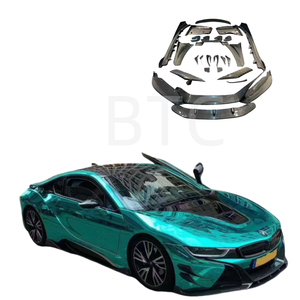 Kit de carrocería de fibra de carbono de alta calidad BTC para BMW I8 a estilo Berserker eléctrico labio delantero difusor trasero falda lateral Spoiler Bodykit - Product Image 1