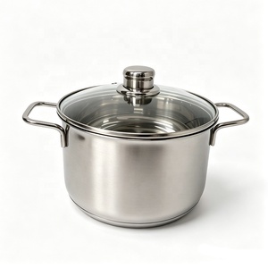 Fabricante <span class=keywords><strong>de</strong></span> Utensilios <span class=keywords><strong>de</strong></span> Cocina al por Mayor a <span class=keywords><strong>Precio</strong></span> Razonable OEM, Cacerola <span class=keywords><strong>de</strong></span> <span class=keywords><strong>Acero</strong></span> <span class=keywords><strong>Inoxidable</strong></span> con Base <span class=keywords><strong>de</strong></span> Inducción y Tapa <span class=keywords><strong>de</strong></span> Vidrio - Product Image 1