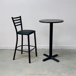 Chaise de tabouret de <span class=keywords><strong>Bar</strong></span> haut empilable en fer stable traditionnel de prix d'usine pour la maison <span class=keywords><strong>Bar</strong></span> salle à manger salon extérieur salon Club <span class=keywords><strong>Bistrot</strong></span> - Product Image 2