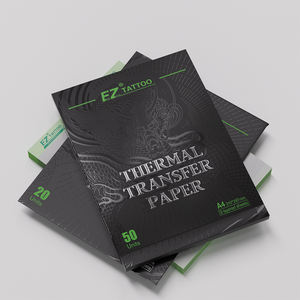 Venta al por mayor <span class=keywords><strong>EZ</strong></span> <span class=keywords><strong>Tattoo</strong></span> 20 hojas por bolsa de papel de transferencia de plantilla de tatuaje profesional de alta resolución - Product Image 2