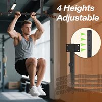 Barre murale horizontale multifonctionnelle de haute qualité pour tractions et dips – Fabrication professionnelle