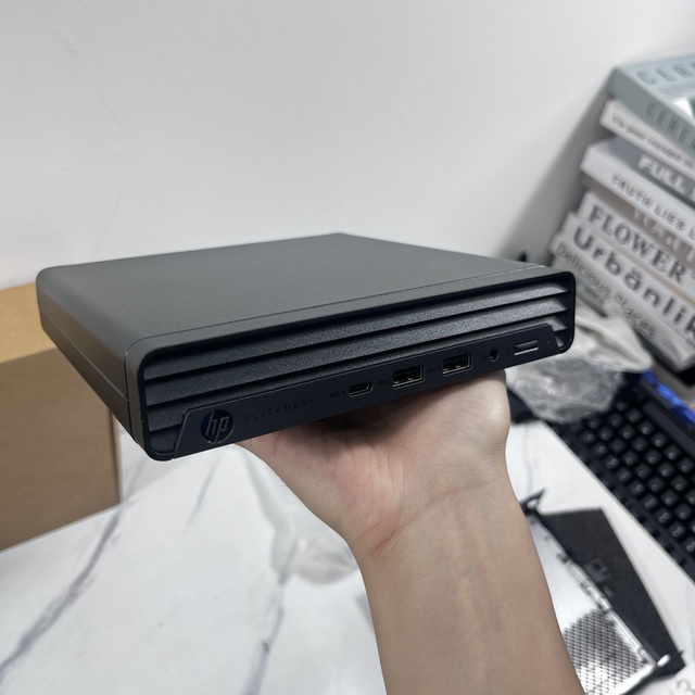 For for HP EliteDesk 800G6 Mini Desktop Computer 12th I3 I5 I7 Almost New for Office or Home Business Use