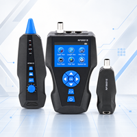 Testeur de câble réseau professionnel NF8601S avec écran LCD, test de longueur POE Ping, unité à distance, testeur LAN RJ45 BNC Coax