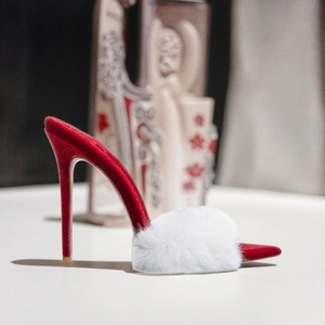 Sandales <span class=keywords><strong>Mules</strong></span> sur Mesure pour <span class=keywords><strong>Femme</strong></span> à Talons Hauts et Fourrure Moelleuse, Grande Taille, Bout Pointu, à Enfiler, Respirantes, Style Sexy pour l'Été et l'Hiver - Product Image 1