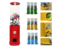 Distributeur automatique de capsules à gros ballons, vente en gros d'usine, dernier design, paiement par jeton, distributeur automatique de jouets à billes pour les loisirs