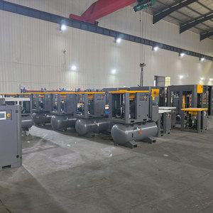 Compresor de Aire de Tornillo de 11/15 kW, 15/20 HP con Tanque de Aire de 500 L para la Industria Química y CNC - Product Image 2