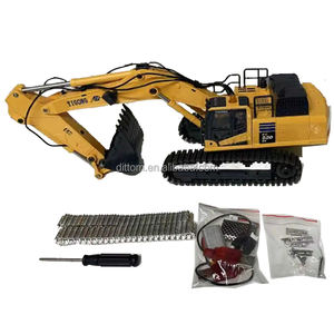 Yigong Yg520 <span class=keywords><strong>Mini</strong></span> 2.4G Rc Legering Graafmachine 1:50 Full-Channel Schroefmachine Techniek Met Verlichting - Product Image 5