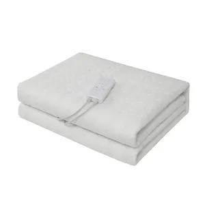 Offres Spéciales coton fibre de carbone 110V /220V sous couverture électrique avec tampon 6 réglages avec minuterie 1/9 H