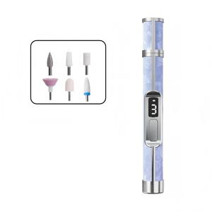 Máquina de manicura multifunción recargable para remover esmalte en gel, pulir uñas y recortar cutículas - Product Image 3