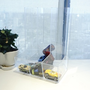 Caja de Exhibición Acrílica Transparente de 1 Nivel, Ecológica, Impermeable, para Juguetes y Modelos, Colección para el Hogar - Product Image 1