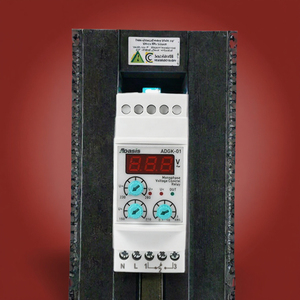 Có thể điều chỉnh 63A 240V 3in1 hiển thị Din Rail Surge Protector <span class=keywords><strong>Relay</strong></span> qua điện áp và kWh Điện Watt Meter chuyển đổi chức năng - Product Image 3